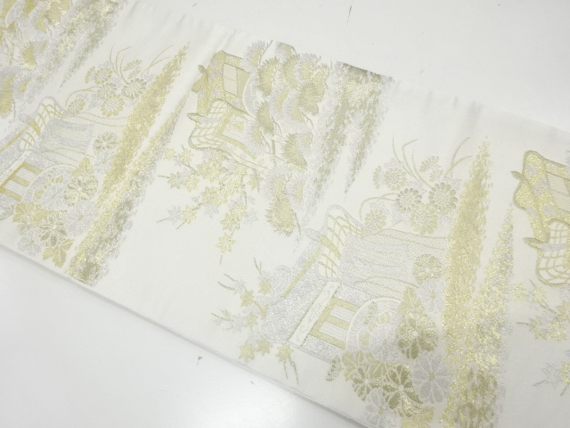 JAPANESE FUKURO OBI / WOVEN KIKU